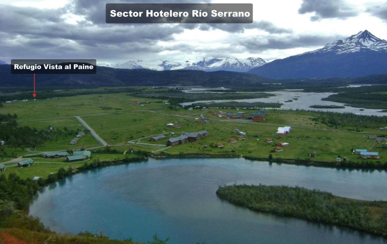 Cabanas Vista Al Paine Torres del Paine National Park Bagian luar foto